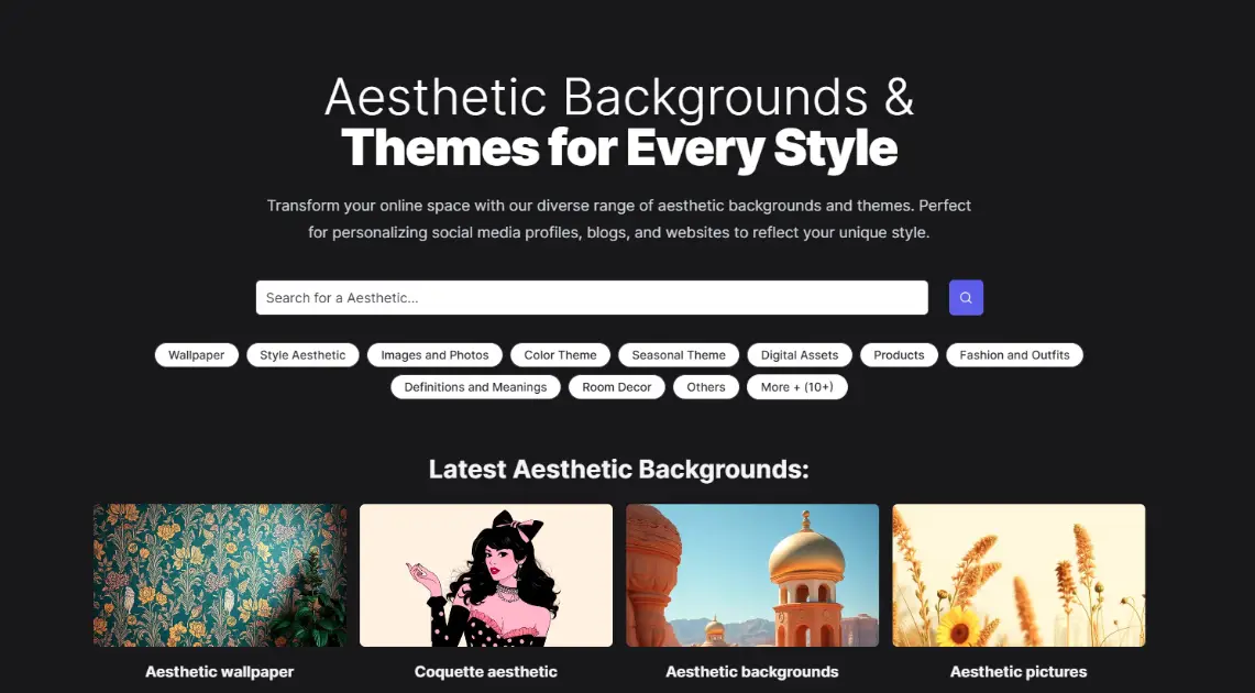 Aesthetic Background product image