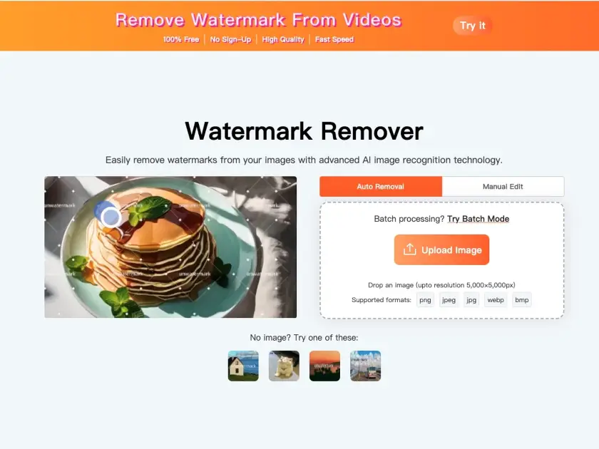 Unwatermark product image