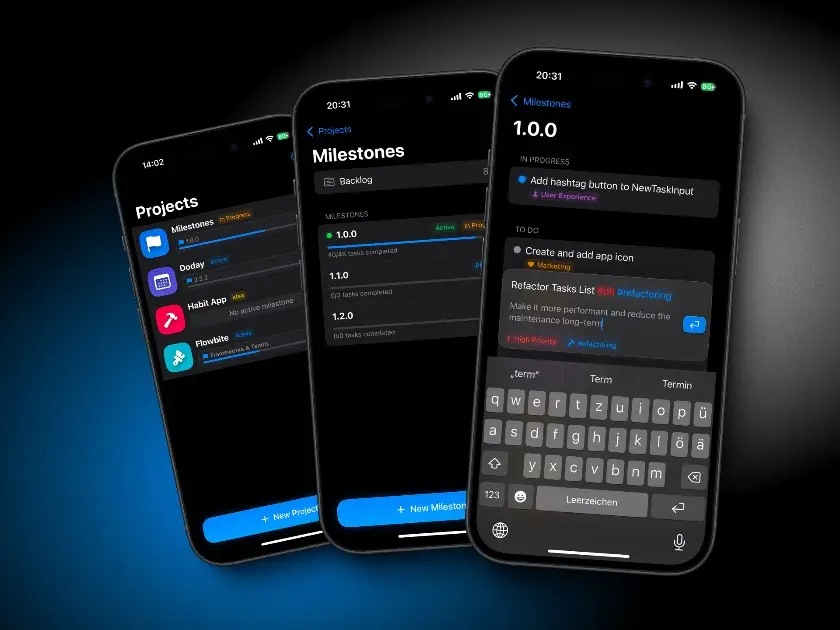 Milestones Project Planner product image