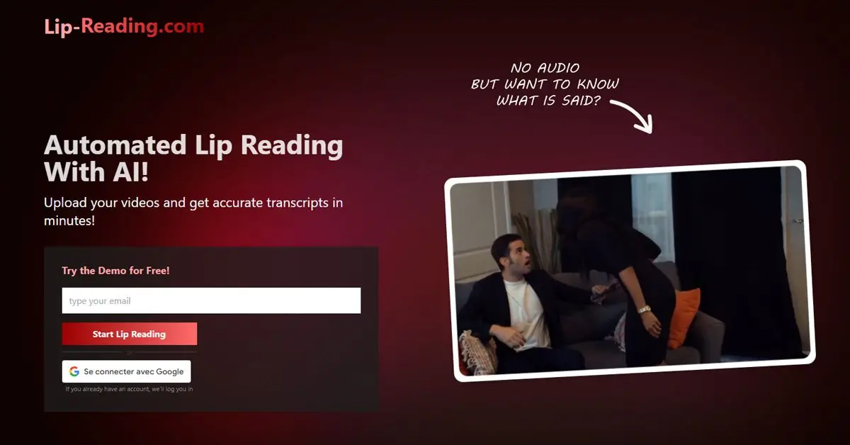 Lip Reading App product image