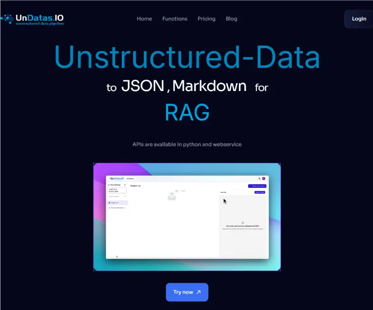 UnDatasIO product image