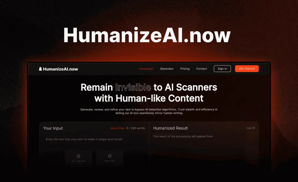 HumanizeAI.now product image