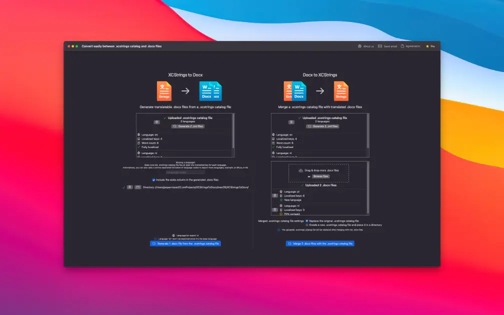 XCStrings To Docx Converter product image