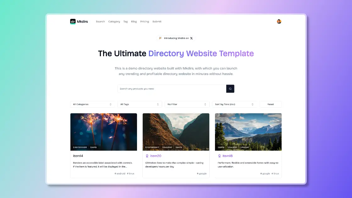 Mkdirs product image