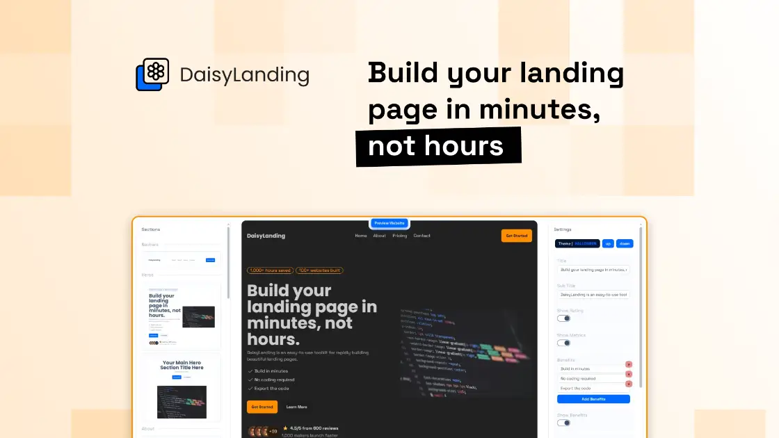 DaisyLanding product image