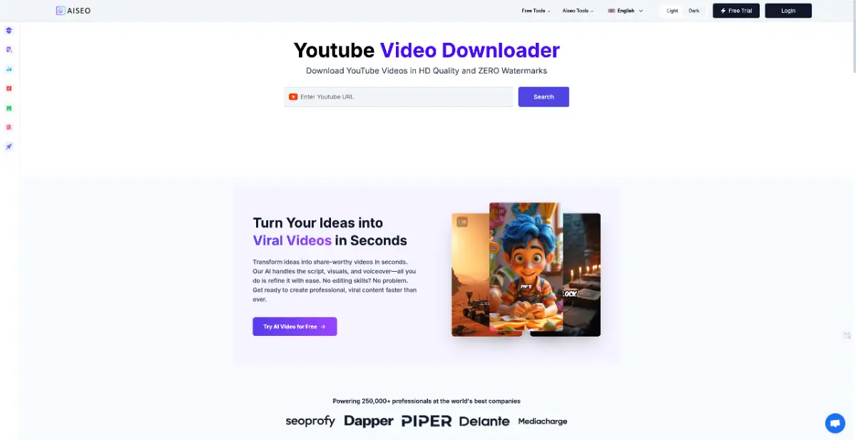 Youtube video downloader product image