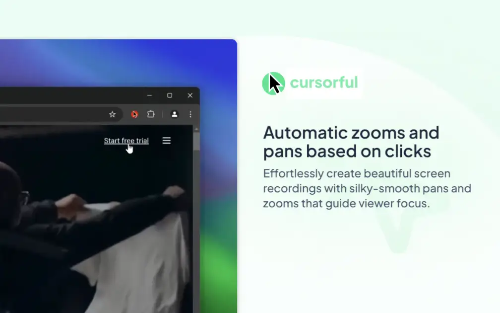 Cursorful - Screen recorder with automatic zooms product image