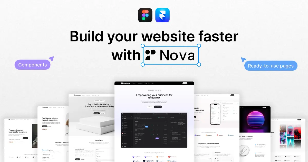 Nova UI Kit product image