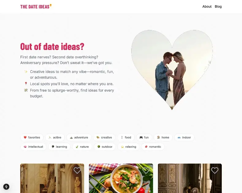 The Date Ideas product image