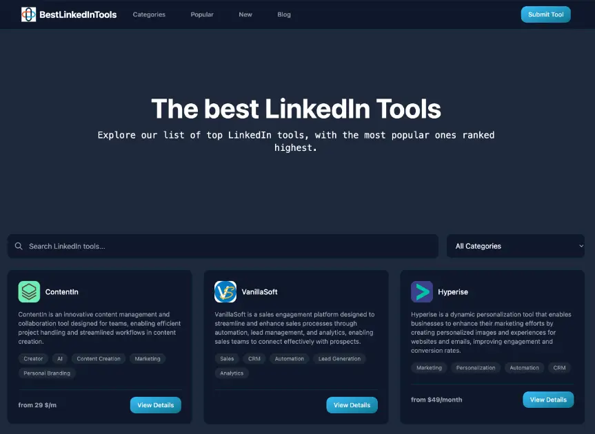 BestLinkedInTools product image