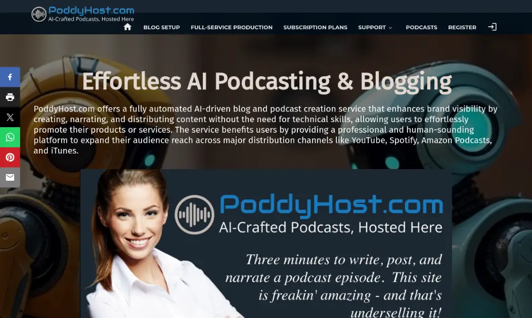 PoddyHost.com product image