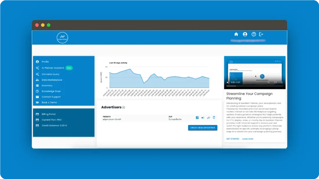 adpersonam Self Serve DSP product image