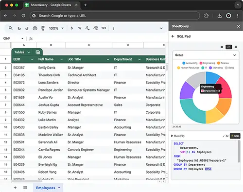 SheetQuery product image