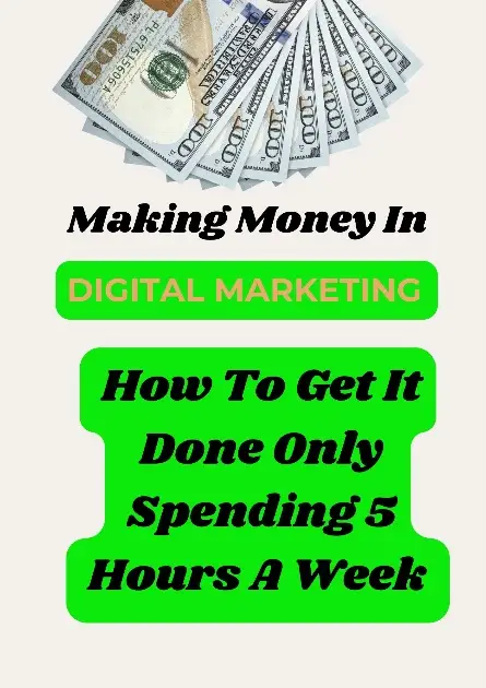 Making money with digital marketing product image