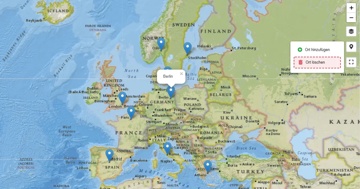 Weltkartemap product image