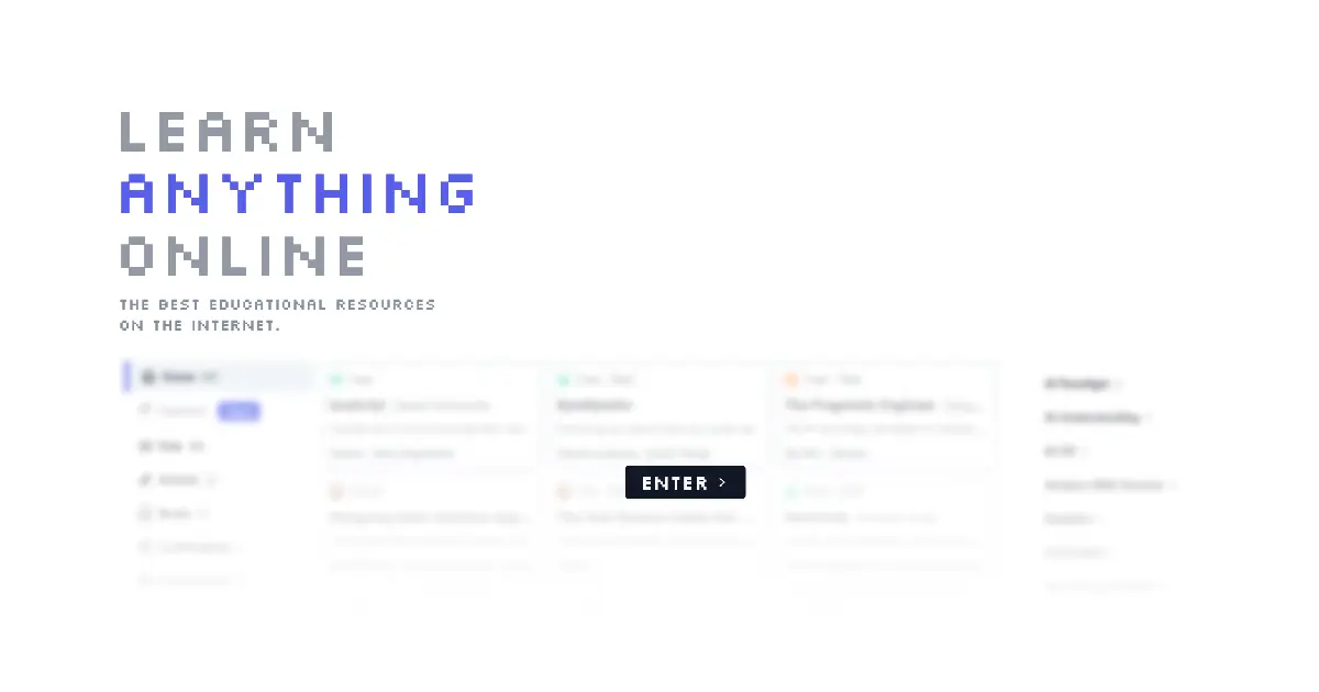 Learn Anything Online product image