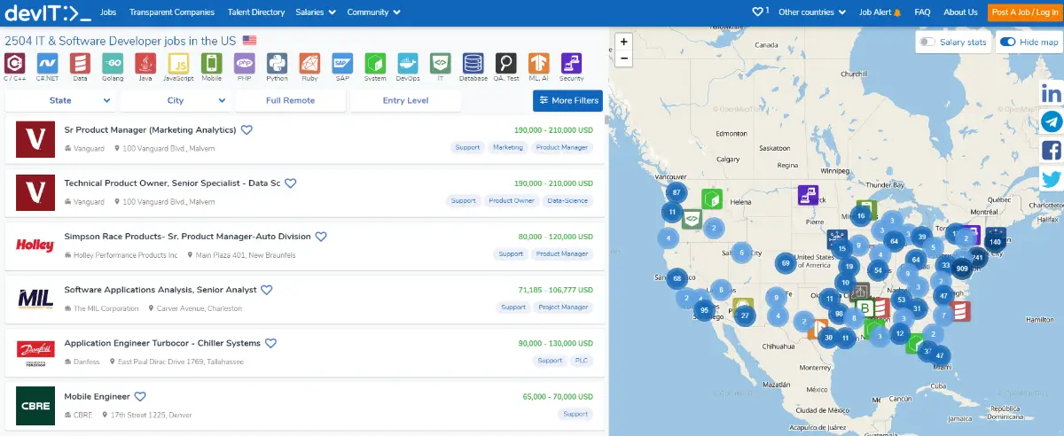 DevITJobs product image
