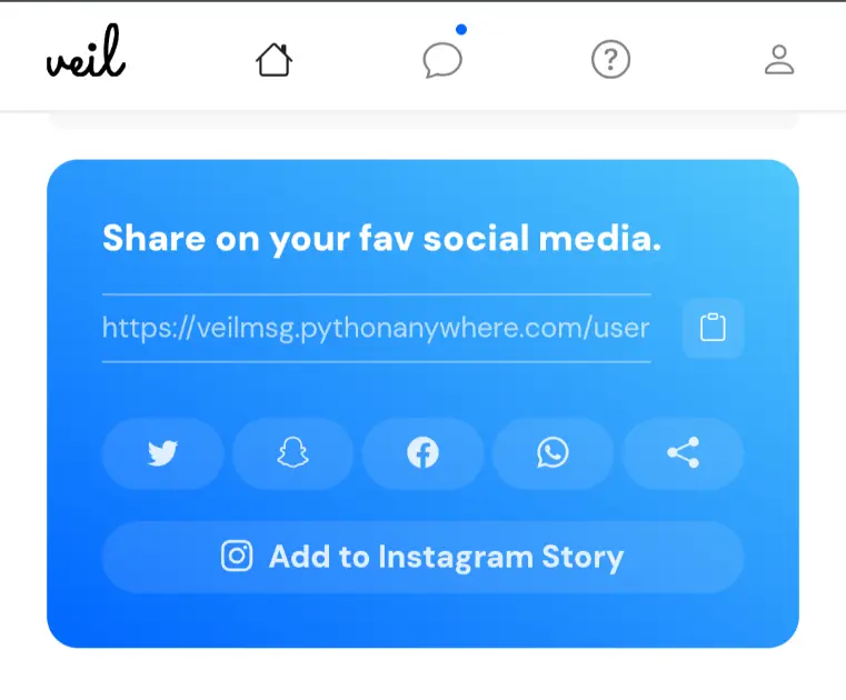 veilmsg product image