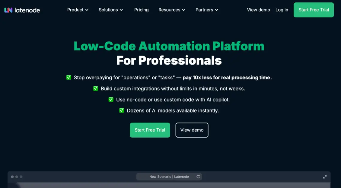 Latenode product image