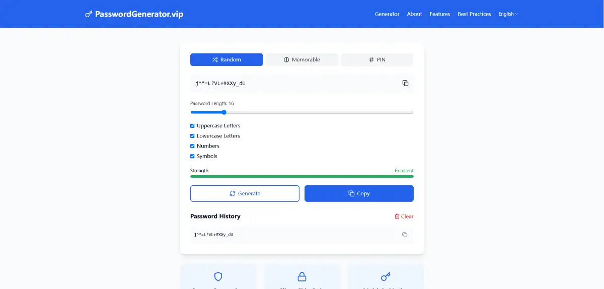 Online Password Generator product image