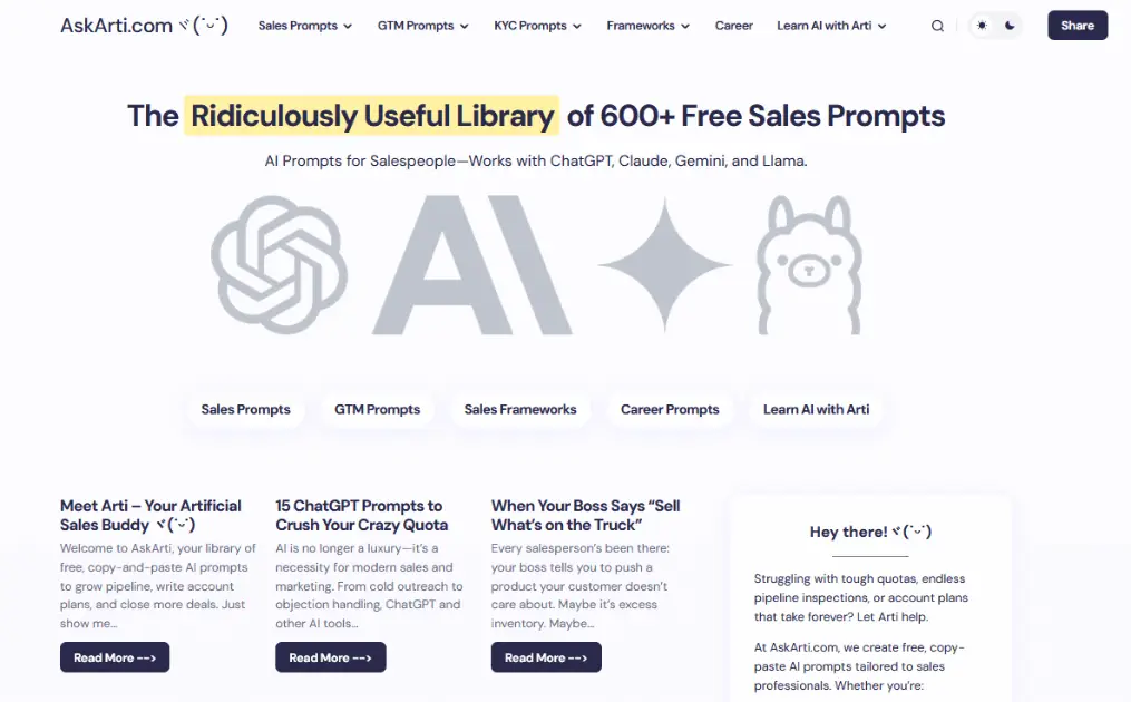 AskArti product image