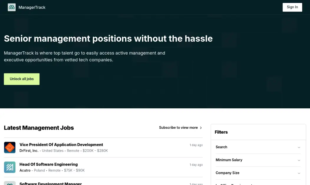 ManagerTrack product image