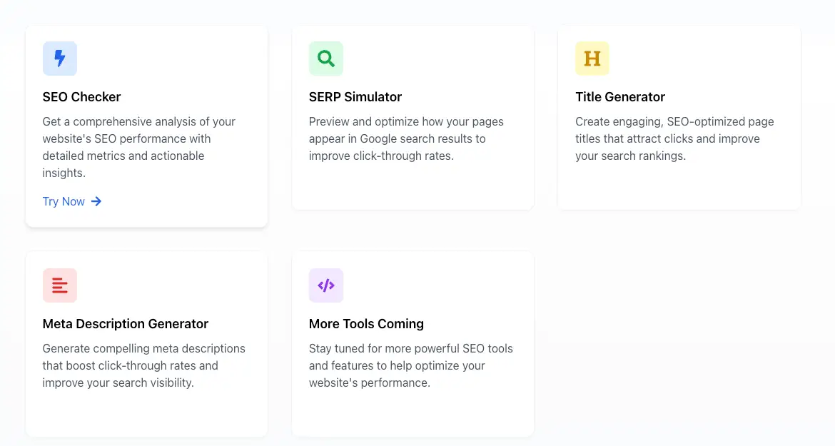 Free SEO Tools product image