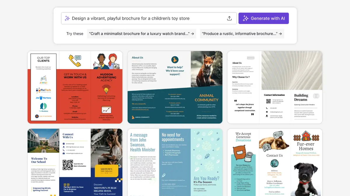 AI Brochure Generator image number 11