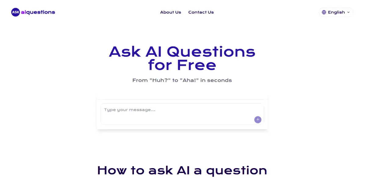 Ask AI Questions for Free product image