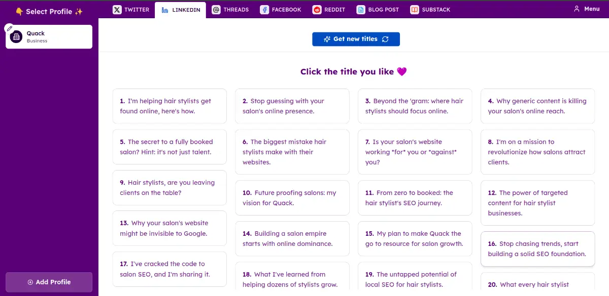 Authentic Posts image number 11