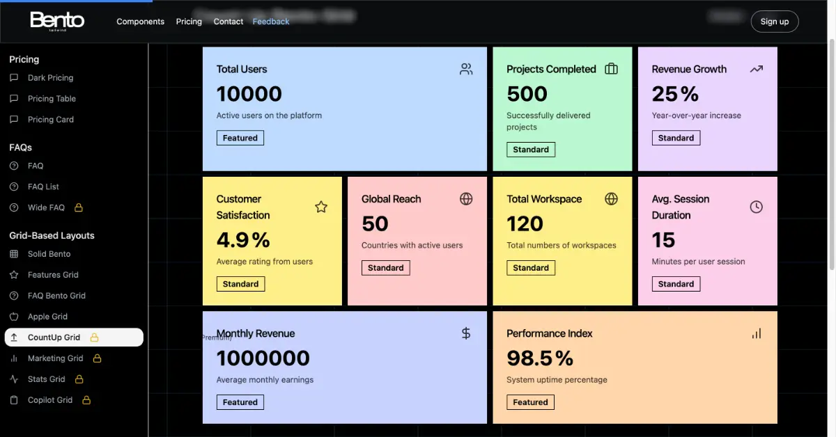 BentoTailwind image number 31