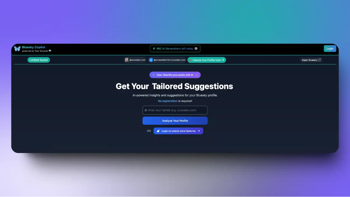 Bluesky Copilot image number 11