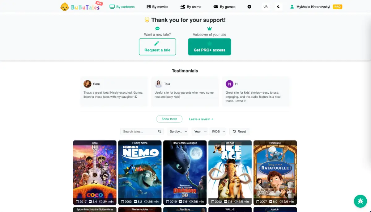 BuBuTales image number 01