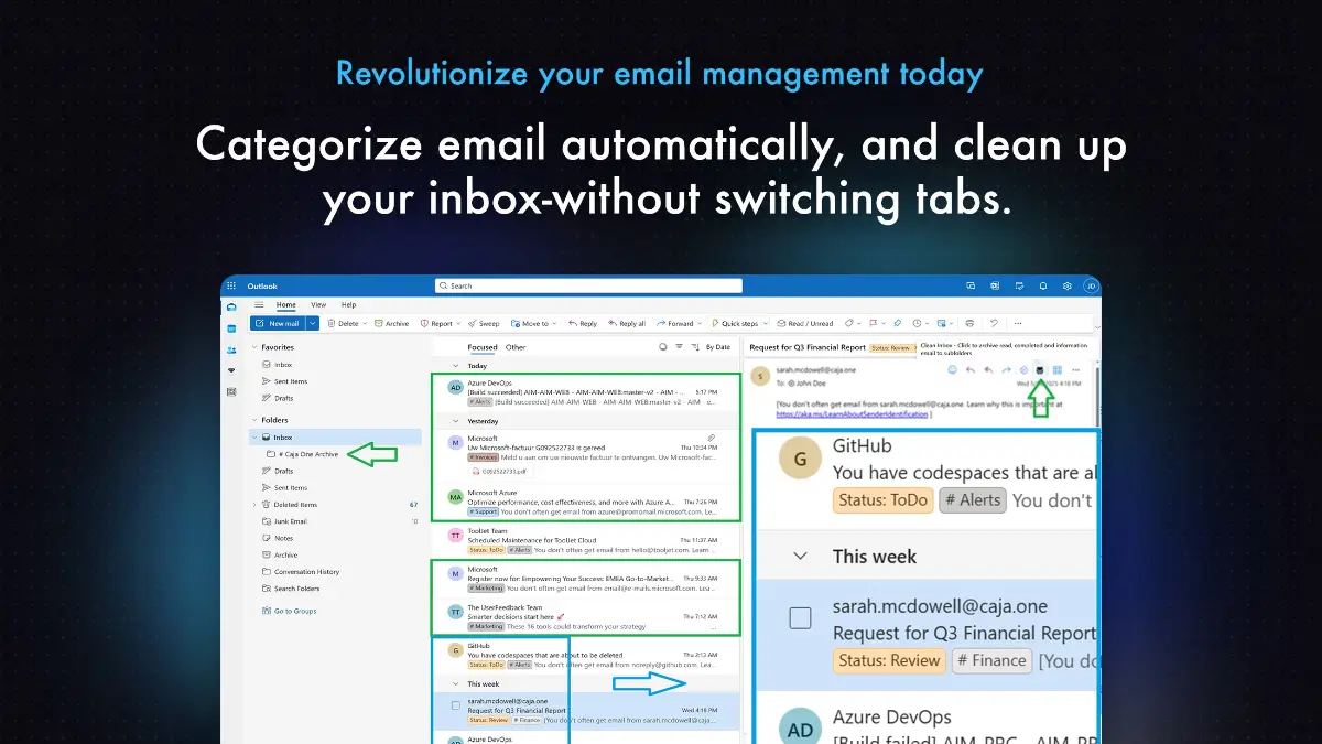 Caja One AI Inbox Manager image number 01