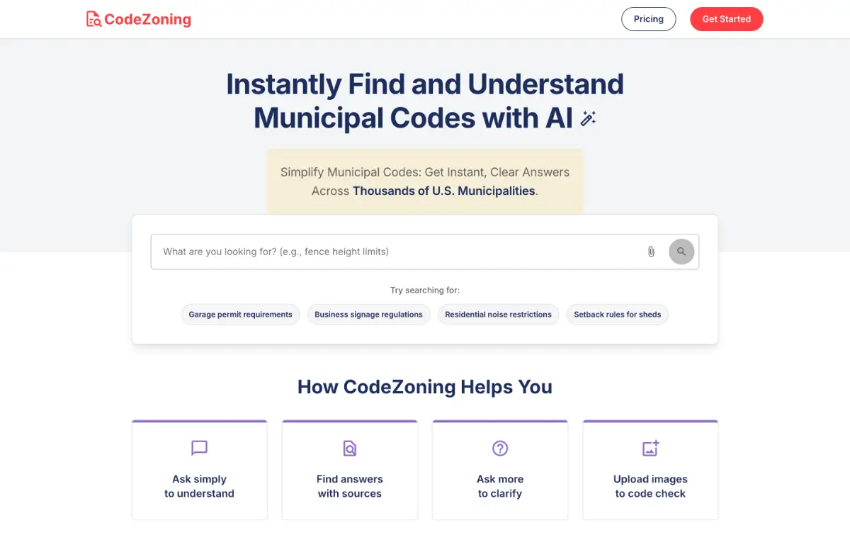 Code Zoning product image