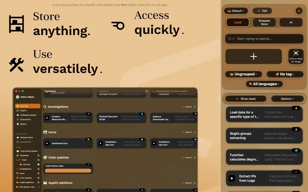 CodeMenu - Snippet Manager image number 11