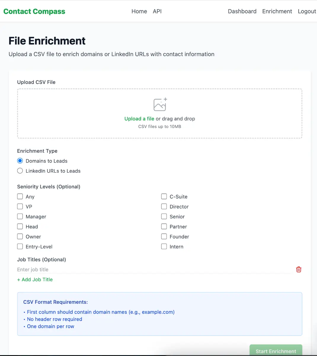 Contact Compass product image