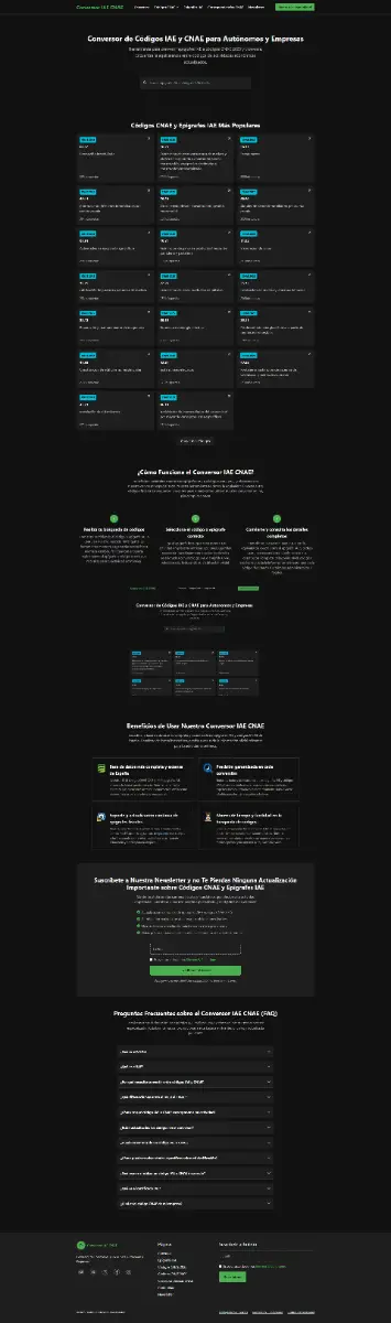 Conversor IAE CNAE image number 01