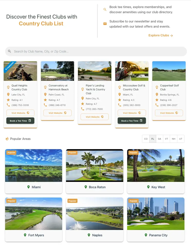 Country Club List image number 01