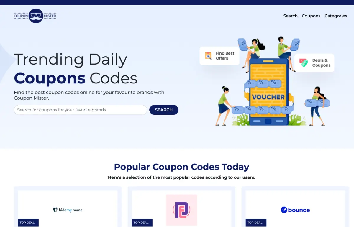 Coupon Mister product image