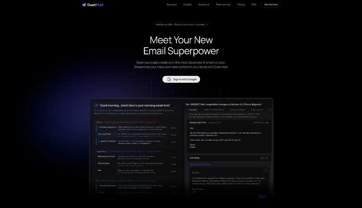 Duet Mail product image