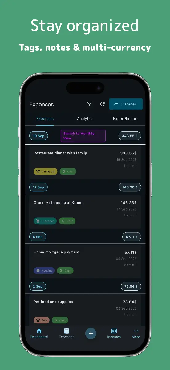 Expense Tracker Famverge image number 11