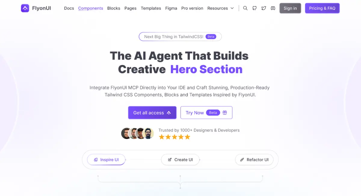 Flyonui MCP - Tailwind AI Builder image number 21