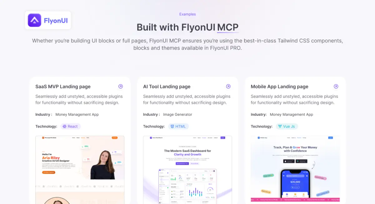 Flyonui MCP - Tailwind AI Builder image number 31