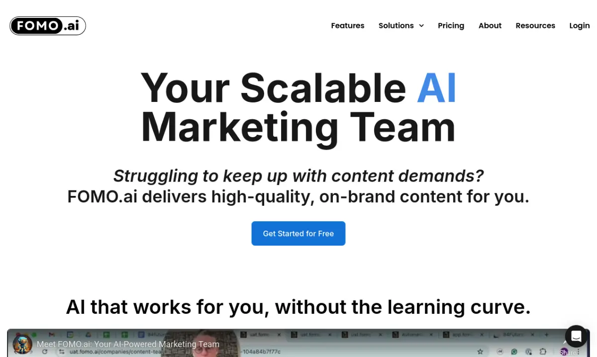 FOMO.ai image number 01
