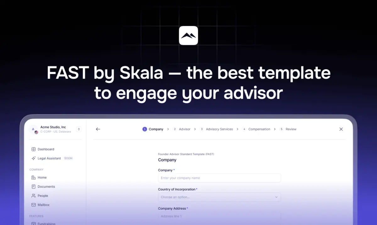 Founder Advisor Standard Template by Skala image number 01
