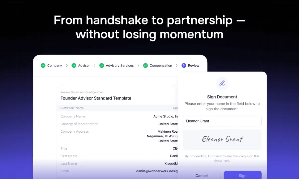 Founder Advisor Standard Template by Skala image number 21