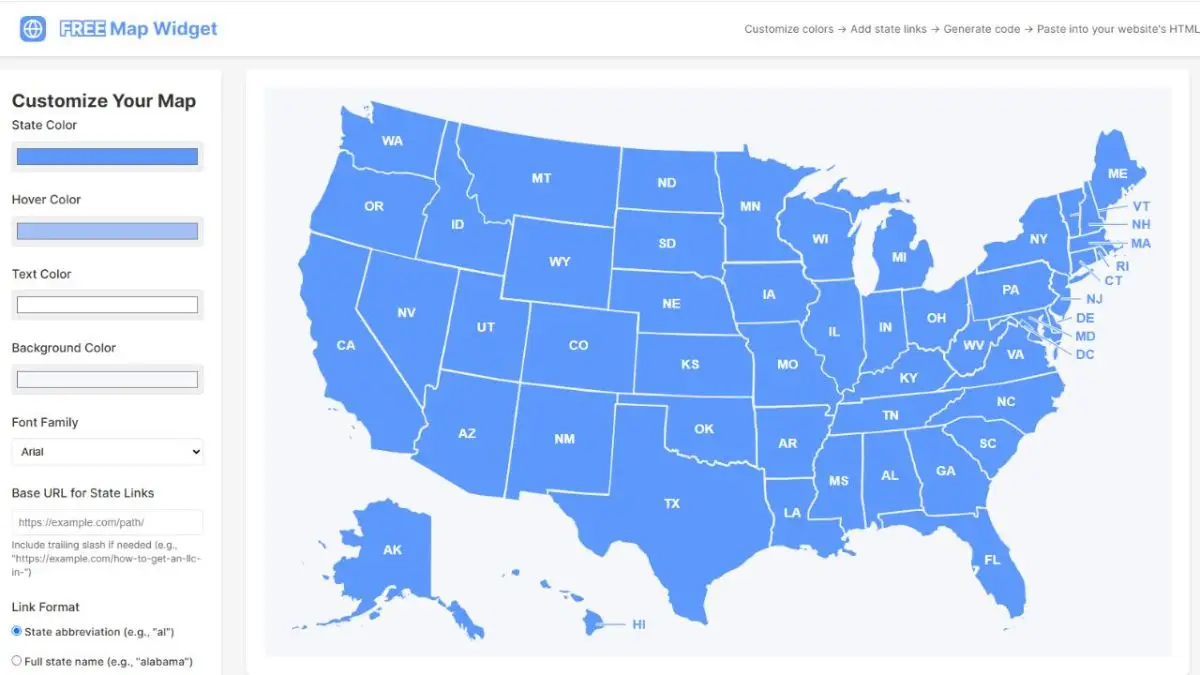 FREE Map Widget image number 01