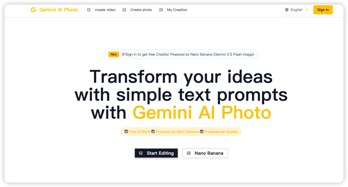 Gemini AI Photo product image