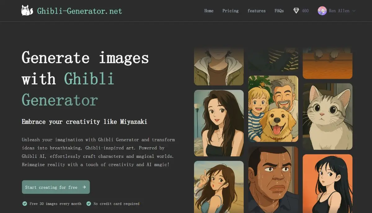 Ghibli Generator	 image number 01